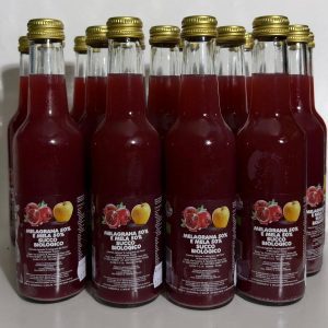 15 Bottiglie da 2.75cl - Succo di Melograno e Mela