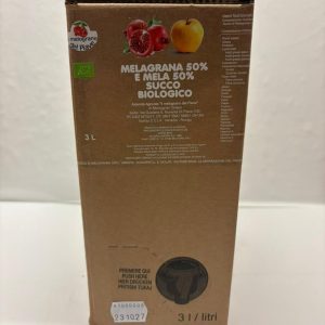 Succo biologico melograno e mela Bag & Box 3L – Il Melograno del Piave